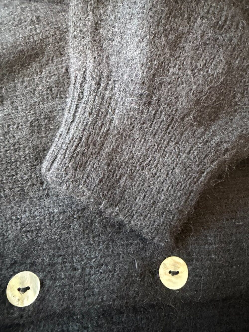 Doen NWOT Petra Cardigan Black M - Picture 12 of 15
